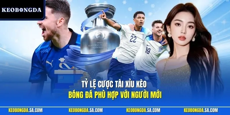 Tỷ lệ cược tài xỉu Kèo Bóng Đá phù hợp với người mới